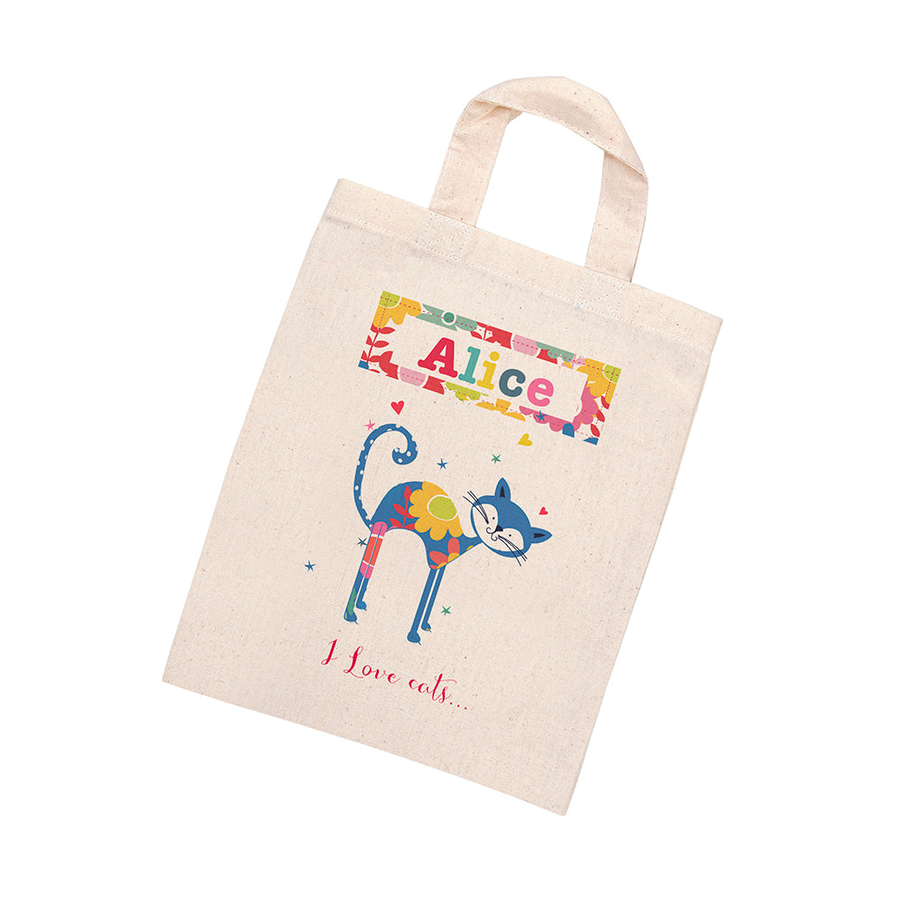 Personalised Pets Fabric Party Bag