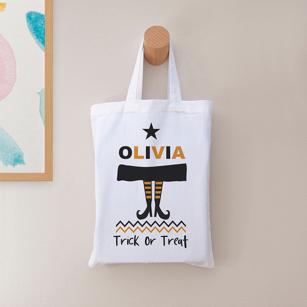 Personalised Halloween Trick or Treat Bag