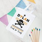 Personalised Halloween Trick or Treat Bag