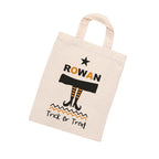 Personalised Cotton Halloween Trick or Treat Bag