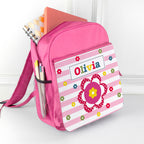 Personalised Girl's Pink Mini Rucksack