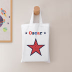 Personalised Boy's Fabric Party Bag