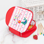 Personalised Circus Themed Red Lunch Bag