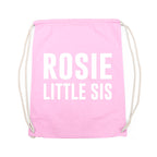 Girl's Personalised Sister Gym Bag