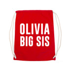 Girl's Personalised Sister Gym Bag