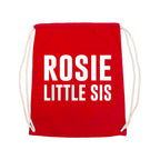 Girl's Personalised Sister Gym Bag