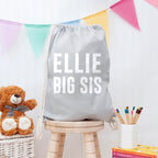 Girl's Personalised Sister Gym Bag