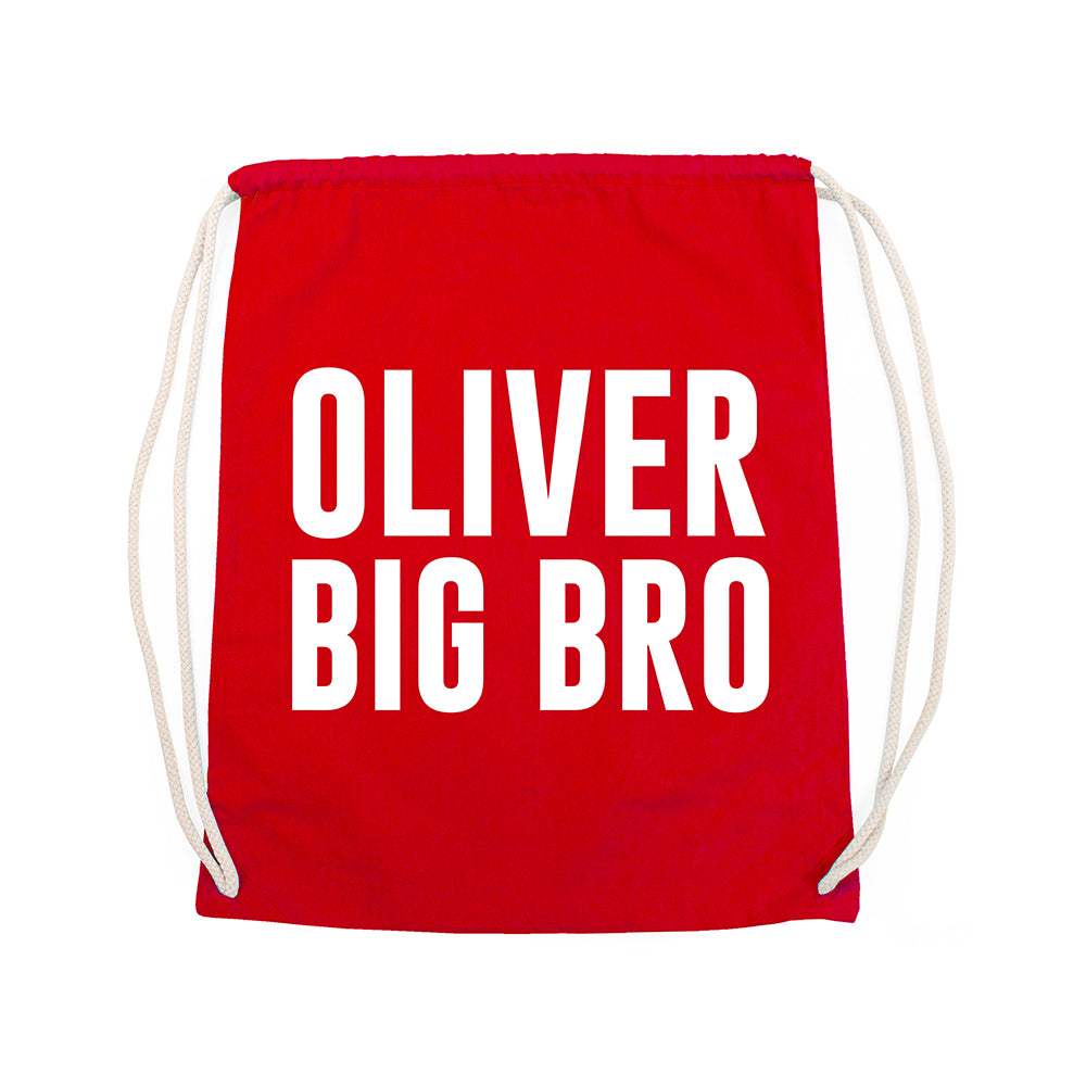 Boy's Personalised Brother Gym Bag