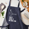 Personalised Blue Denim Can Cook It Apron