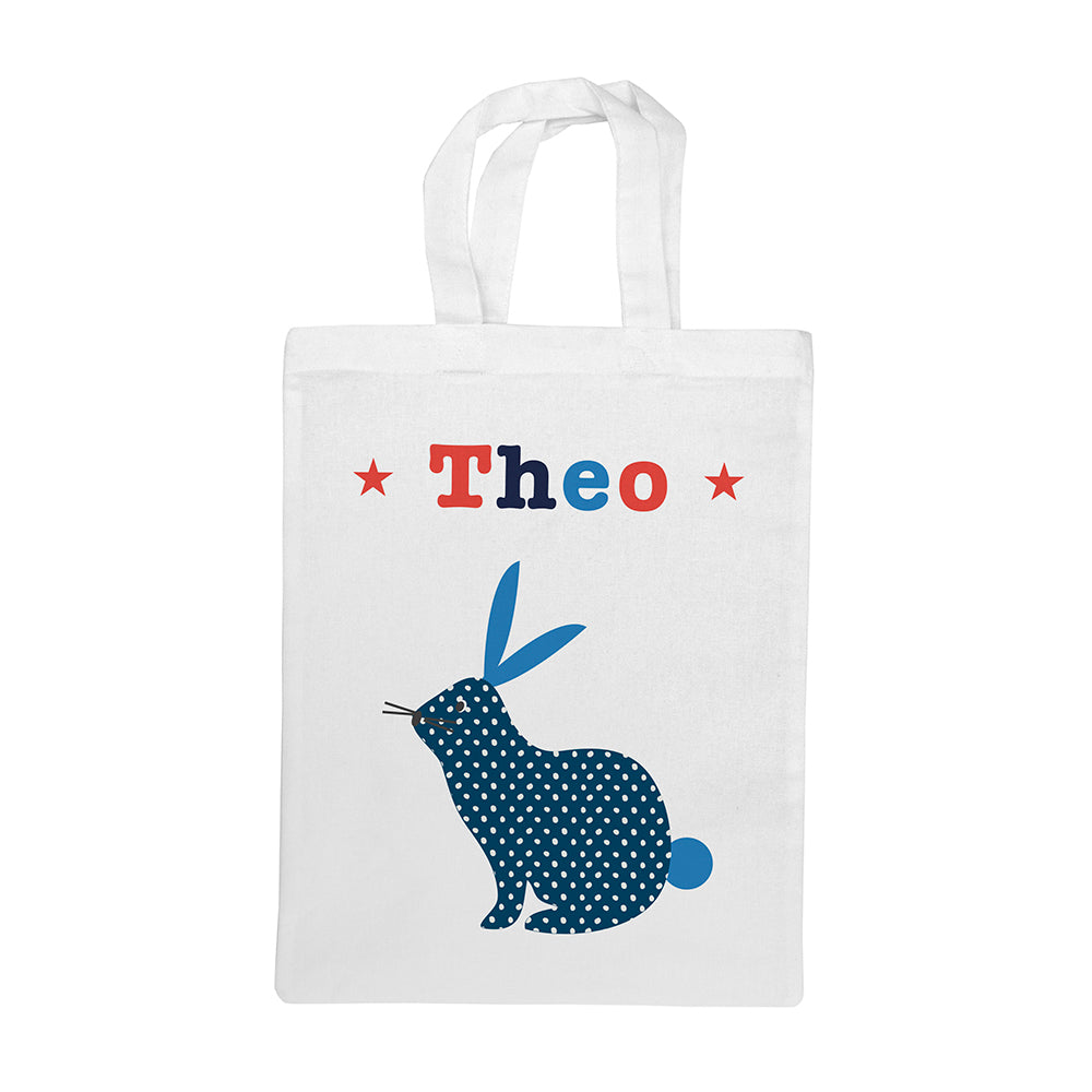 Personalised Child's Rabbit Party Bag