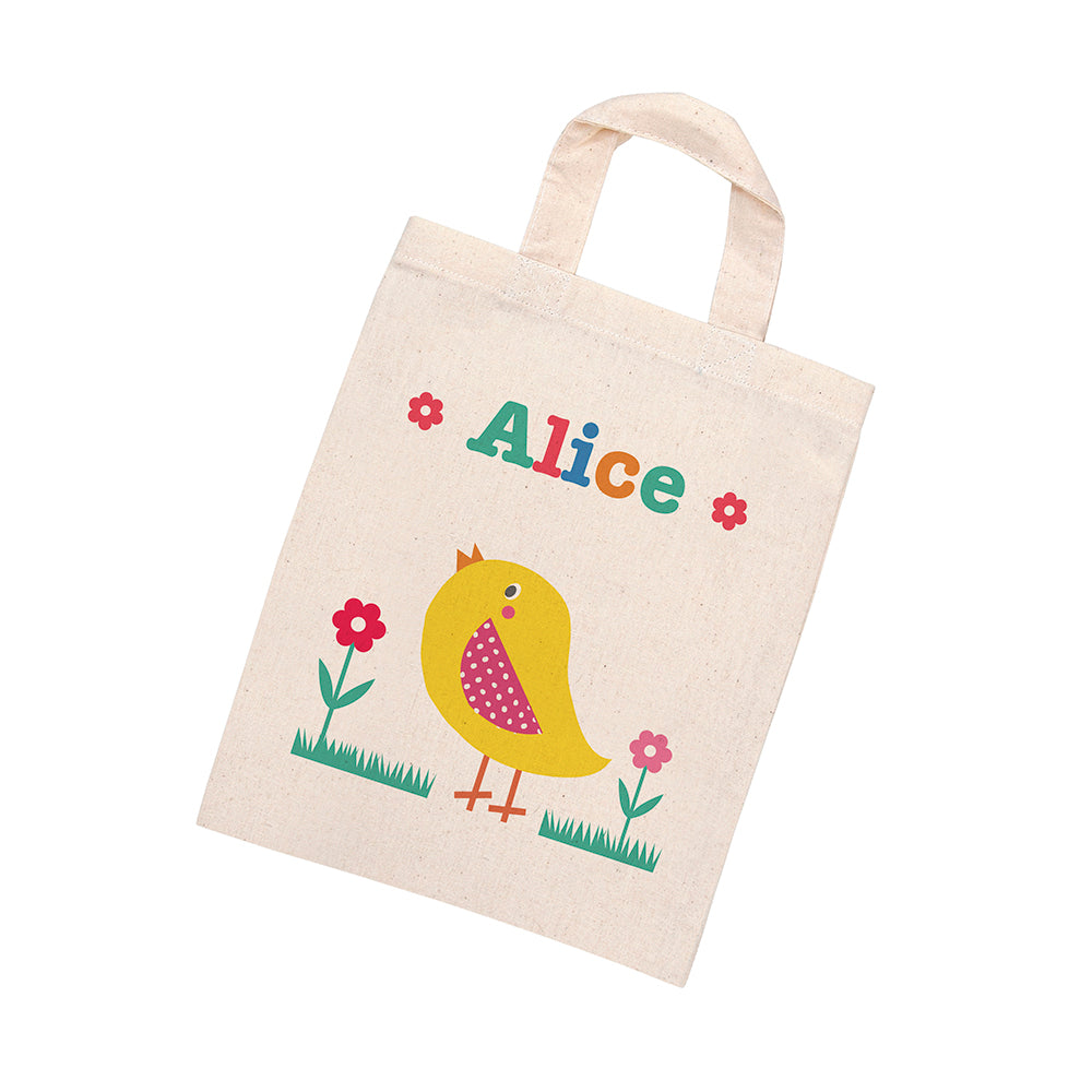 Personalised Child's Chick Party Bag