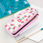Personalised Melon Pattern Pencil Case Tin