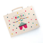 Personalised Kid's Circus Tent Colouring Set