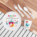 Personalised Kids Circus Dining Set