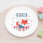 Personalised Kids Little Fox Dining Set