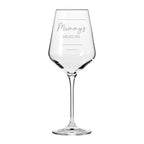 Mummy's Wine Measure Glass
