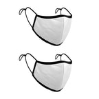 Treat Republic Colour Range Comfort-Fit Face Covering - Pack of 2
