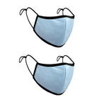 Treat Republic Colour Range Comfort-Fit Face Covering - Pack of 2