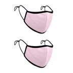 Treat Republic Colour Range Comfort-Fit Face Covering - Pack of 2