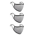 Treat Republic Colour Range Comfort-Fit Face Covering - Pack of 3