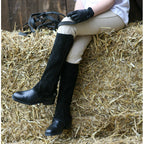Suede Adult's Half Chaps