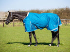 50g Detachable Neck Turnout Rug - Turquoise