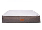 THE LINCOLN | LUXURY TWEED FLAT PILLOW DOG BED