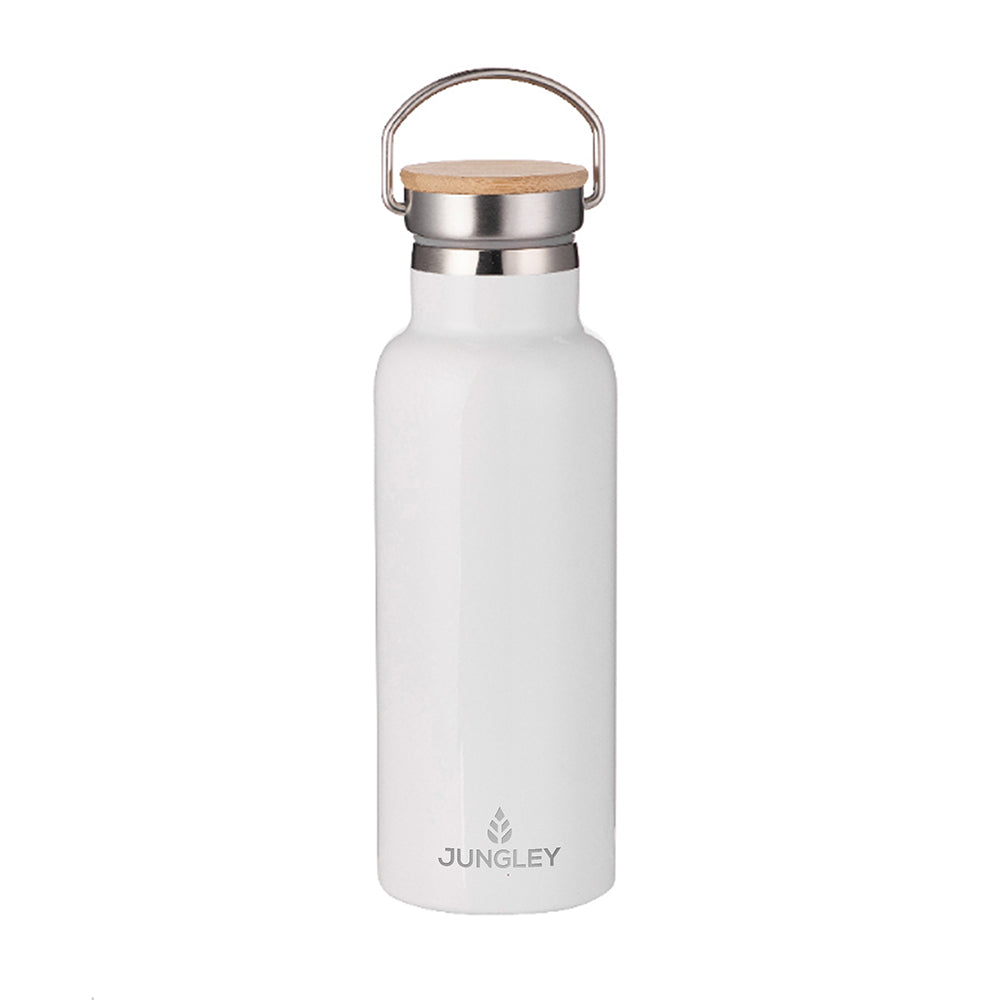 Water Bottle - Bamboo Lid