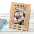 Wordsworth Collection Mr. Fix-it Engraved Photo Frame