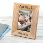 Wordsworth Collection Mr. Fix-it Engraved Photo Frame