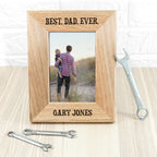 Personalised Oak Photo Frame