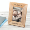 Personalised Oak Photo Frame
