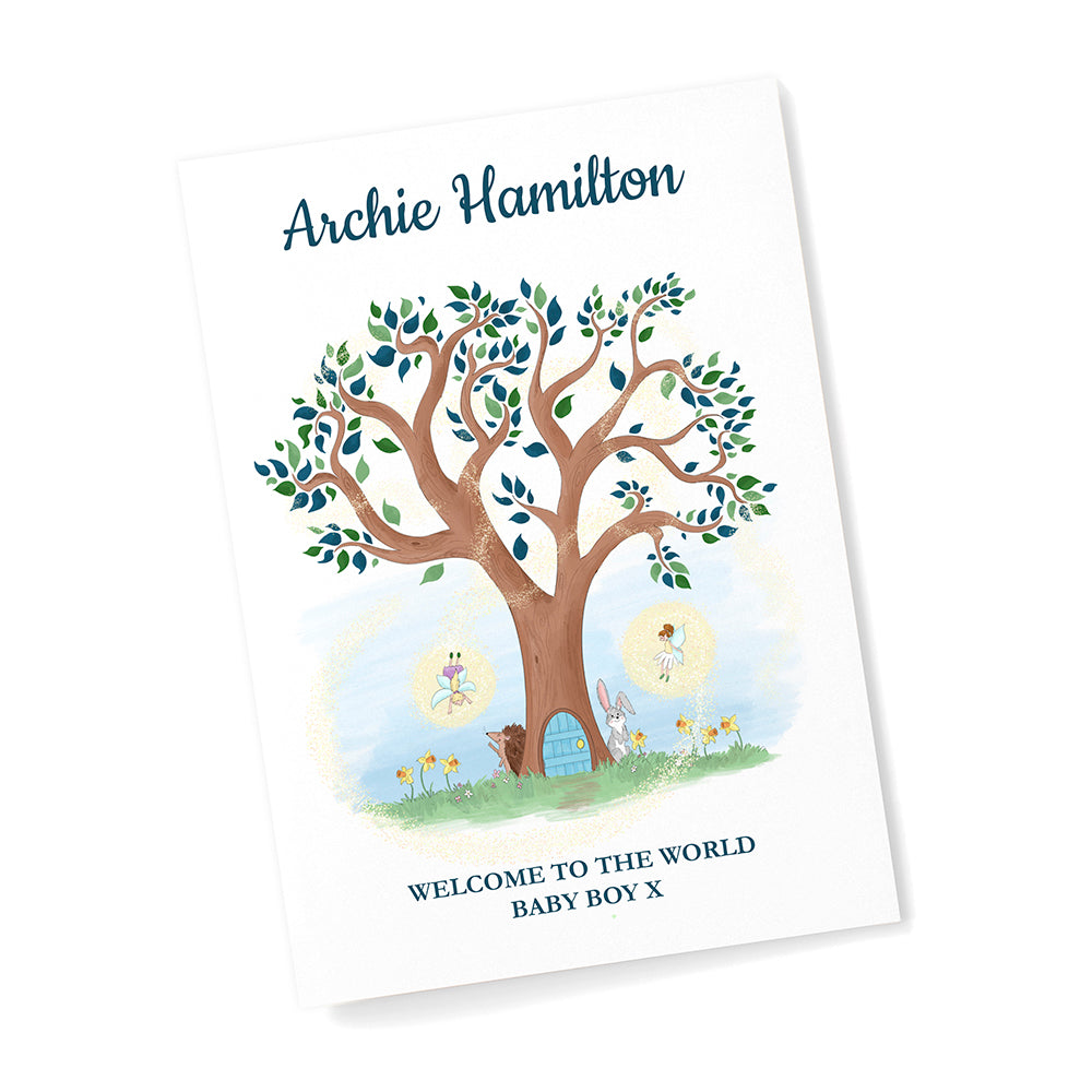 Personalised Fairy Tree Framed Print