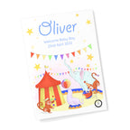 Personalised Circus Fun Framed Print