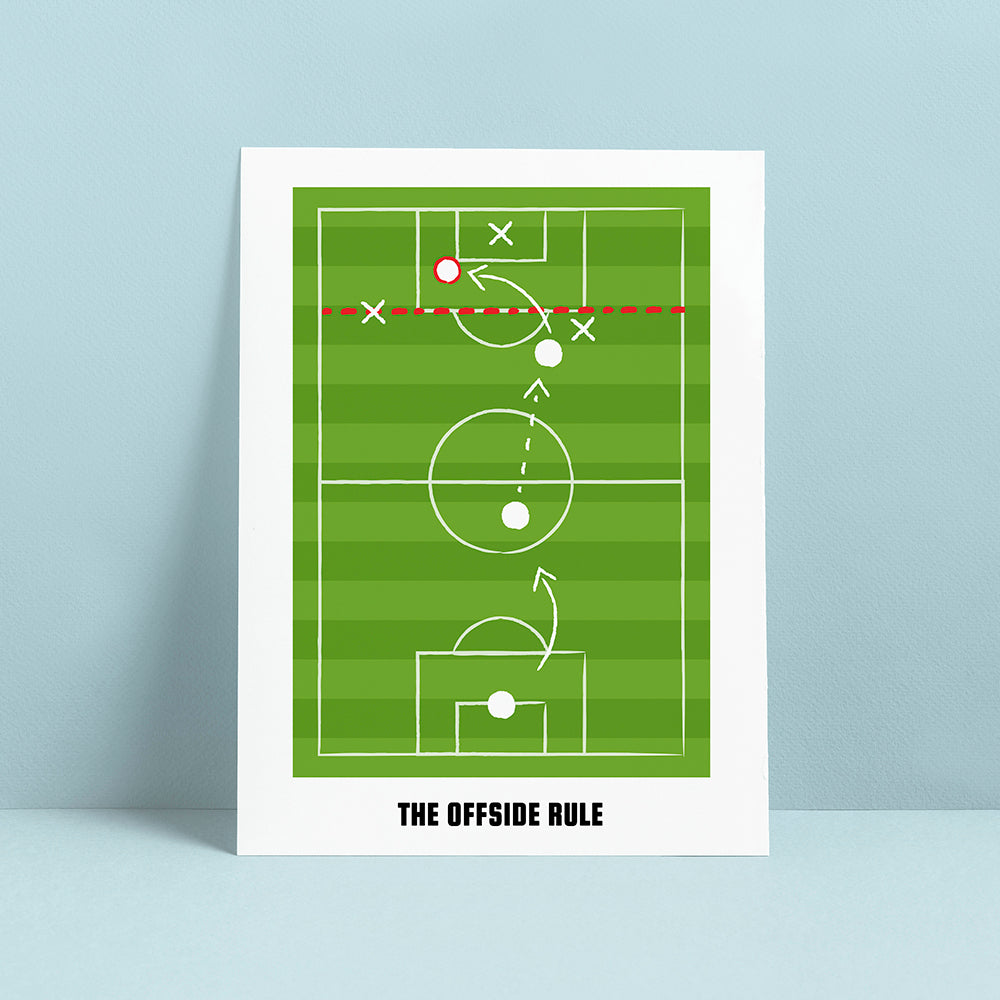 Personalised Offside Rule Wall Print