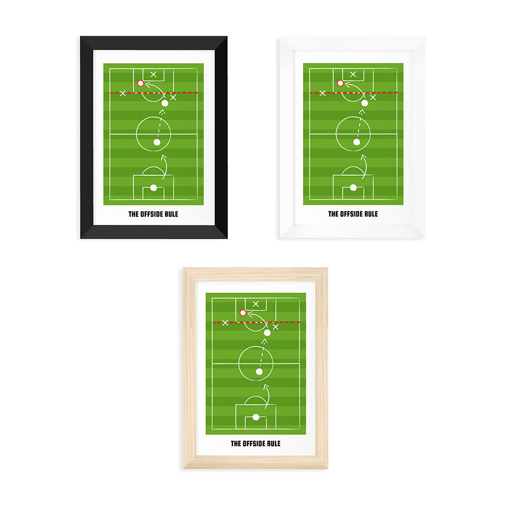 Personalised Offside Rule Wall Print