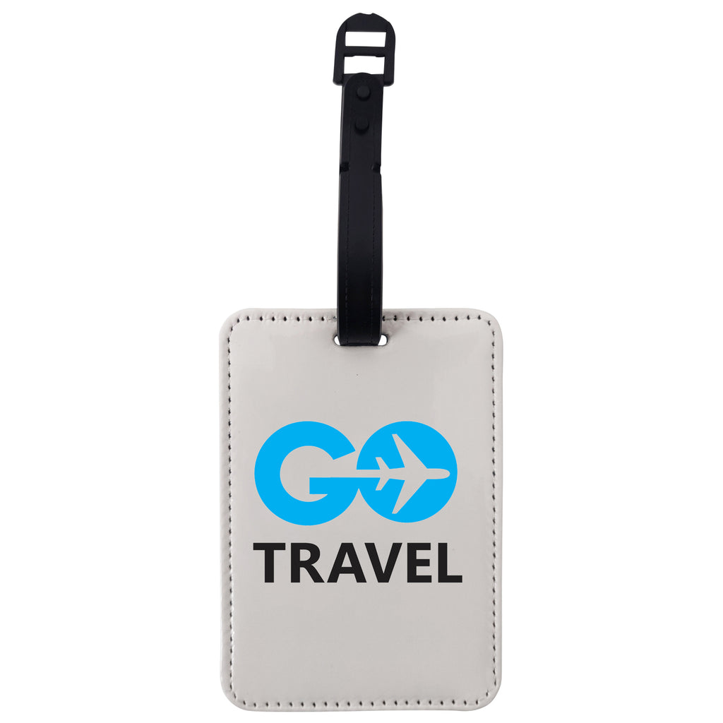 Personalised Photo Gold Glitter Luggage Tag