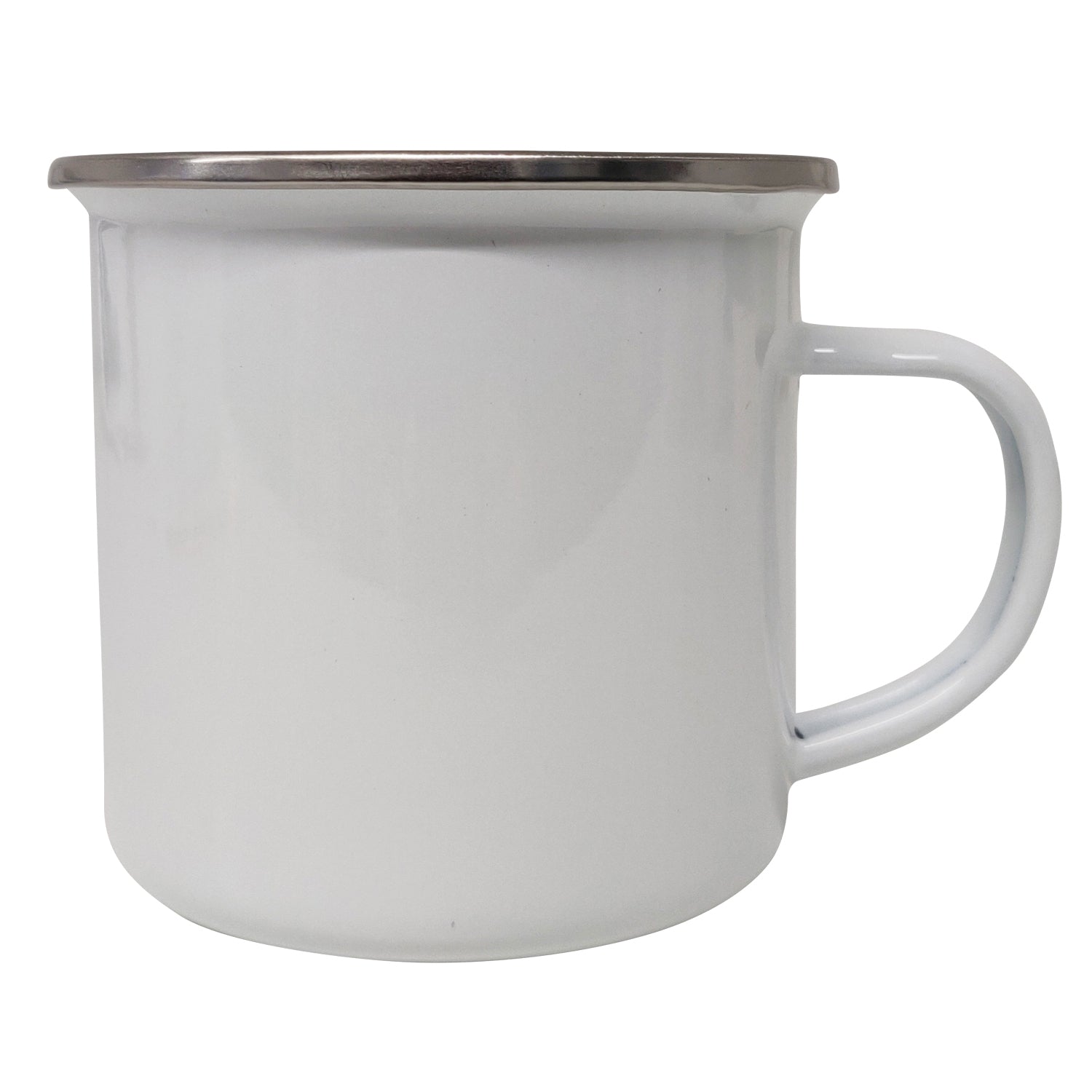 Personalised Photo White Enamel Mug