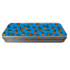 Personalised Photo Silver Stationery Tin
