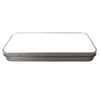 Personalised Photo Silver Stationery Tin