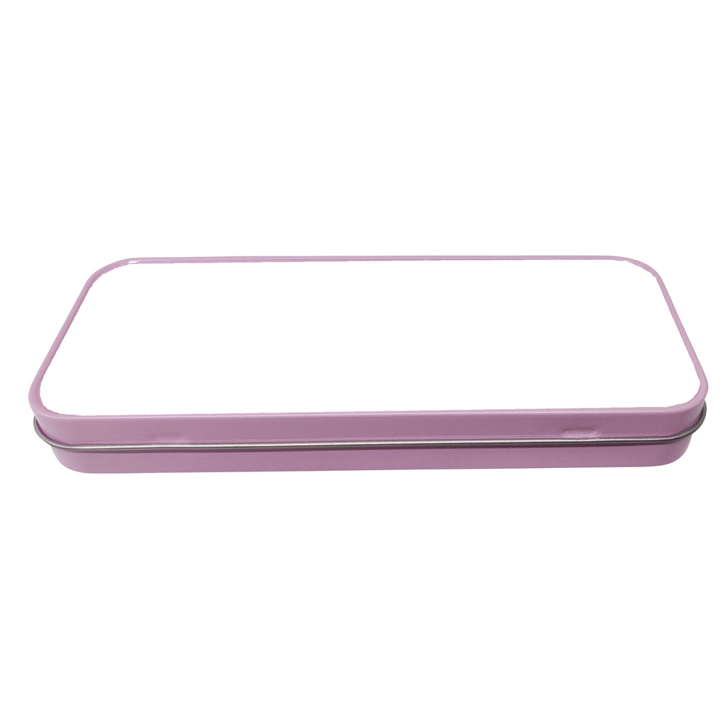 Personalised Photo Pink Stationery Tin