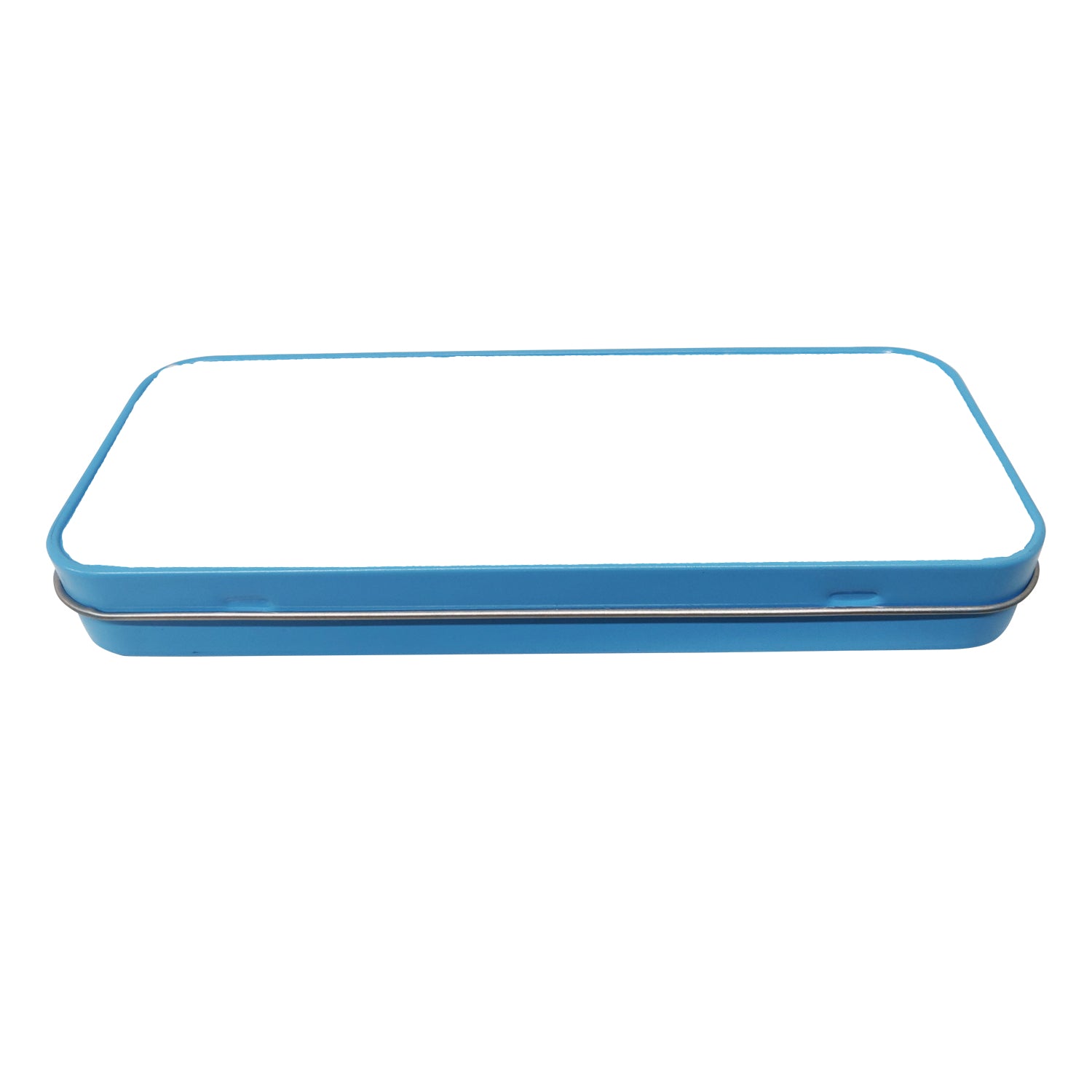 Personalised Photo Blue Stationery Tin