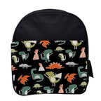 Personalised Photo Black Kids Backpack
