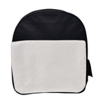 Personalised Photo Black Kids Backpack