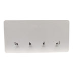 Personalised Photo Wooden Key Holder - 4 Hooks
